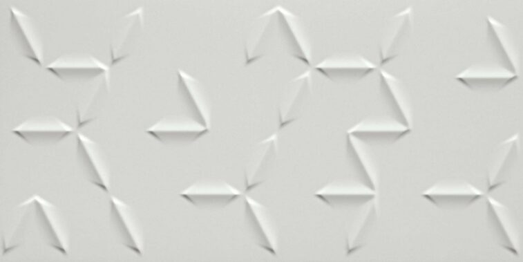3D Flake White wall tiles