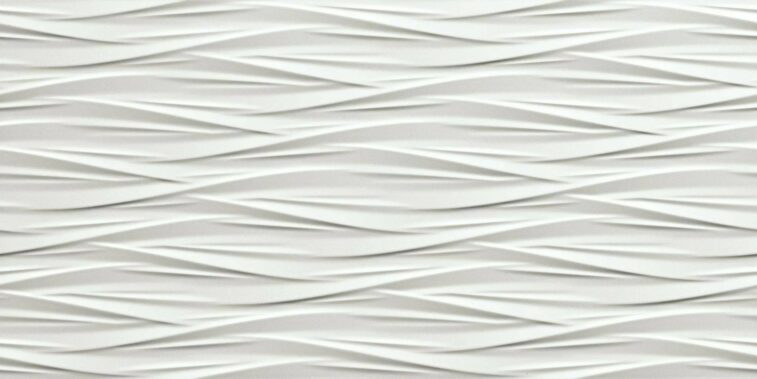 3D Wind White wall tiles