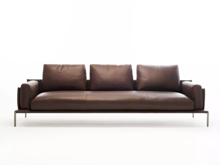Noah leather sofa zanotta 594897 rel83a7fdc8