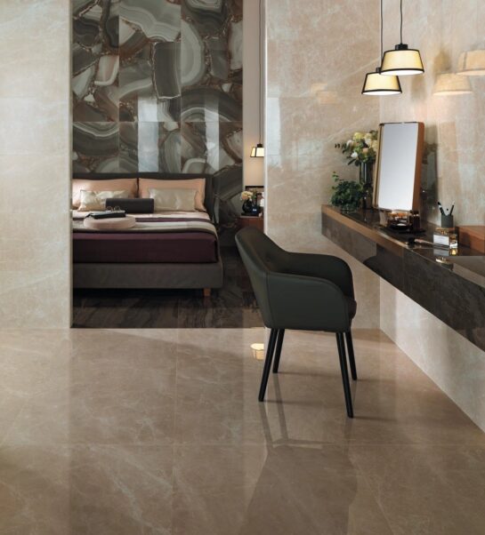 Marble-effect surfaces of great harmony