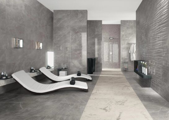 An exclusive marble-effect Spa